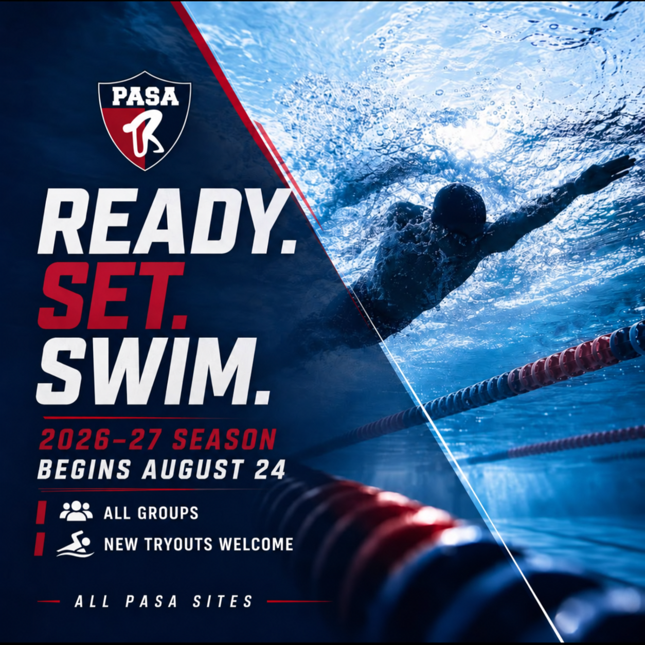 PASA 2026–27 season begins August 24 with new tryouts welcome at all sites